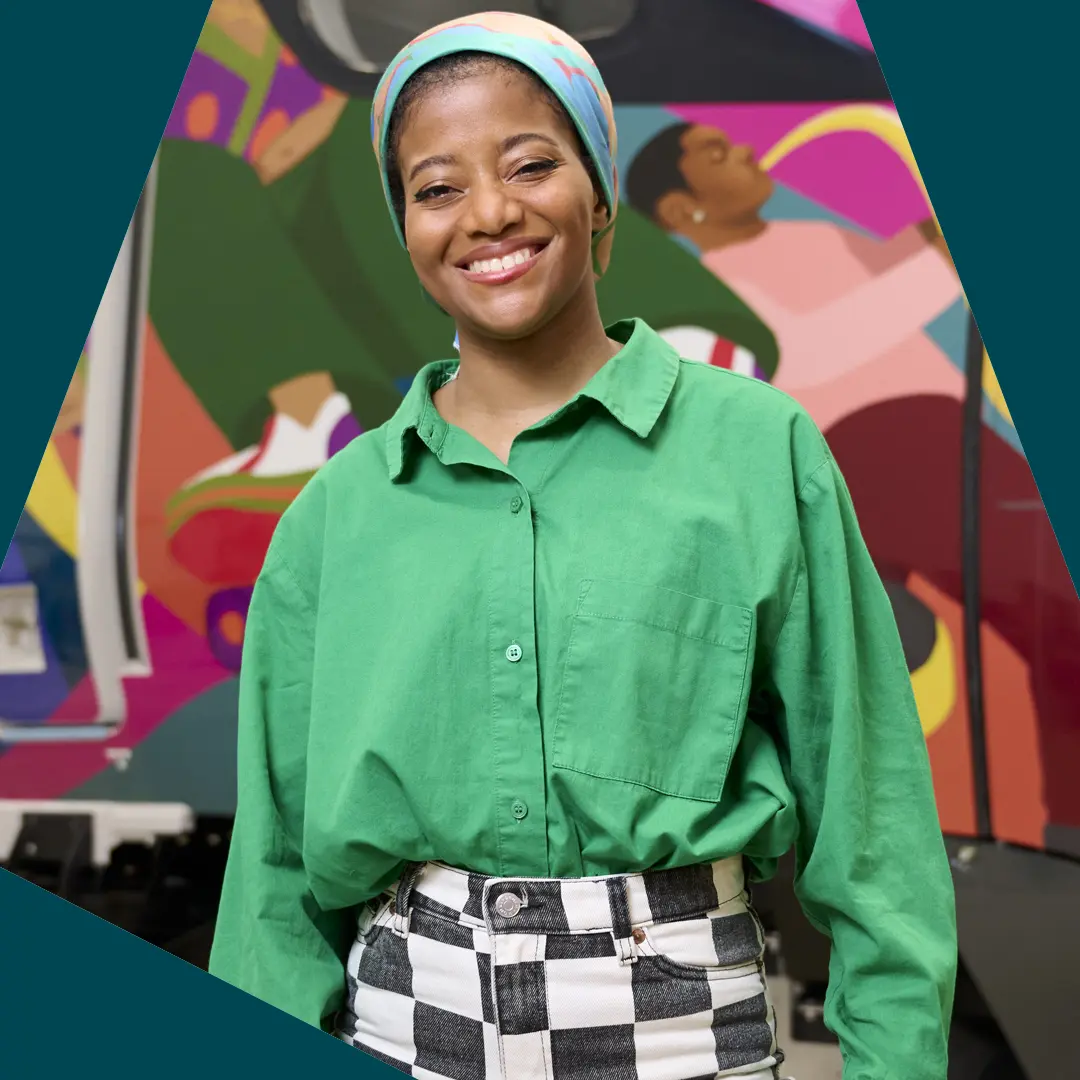 Baraka Carberry headshot with graphene border