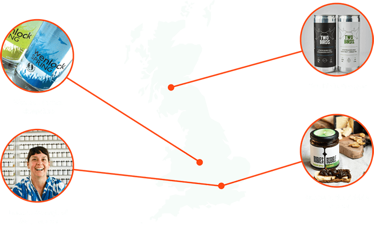 Supplier UK Map