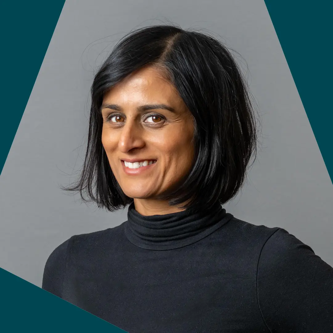 Jas Lehal headshot with graphene border