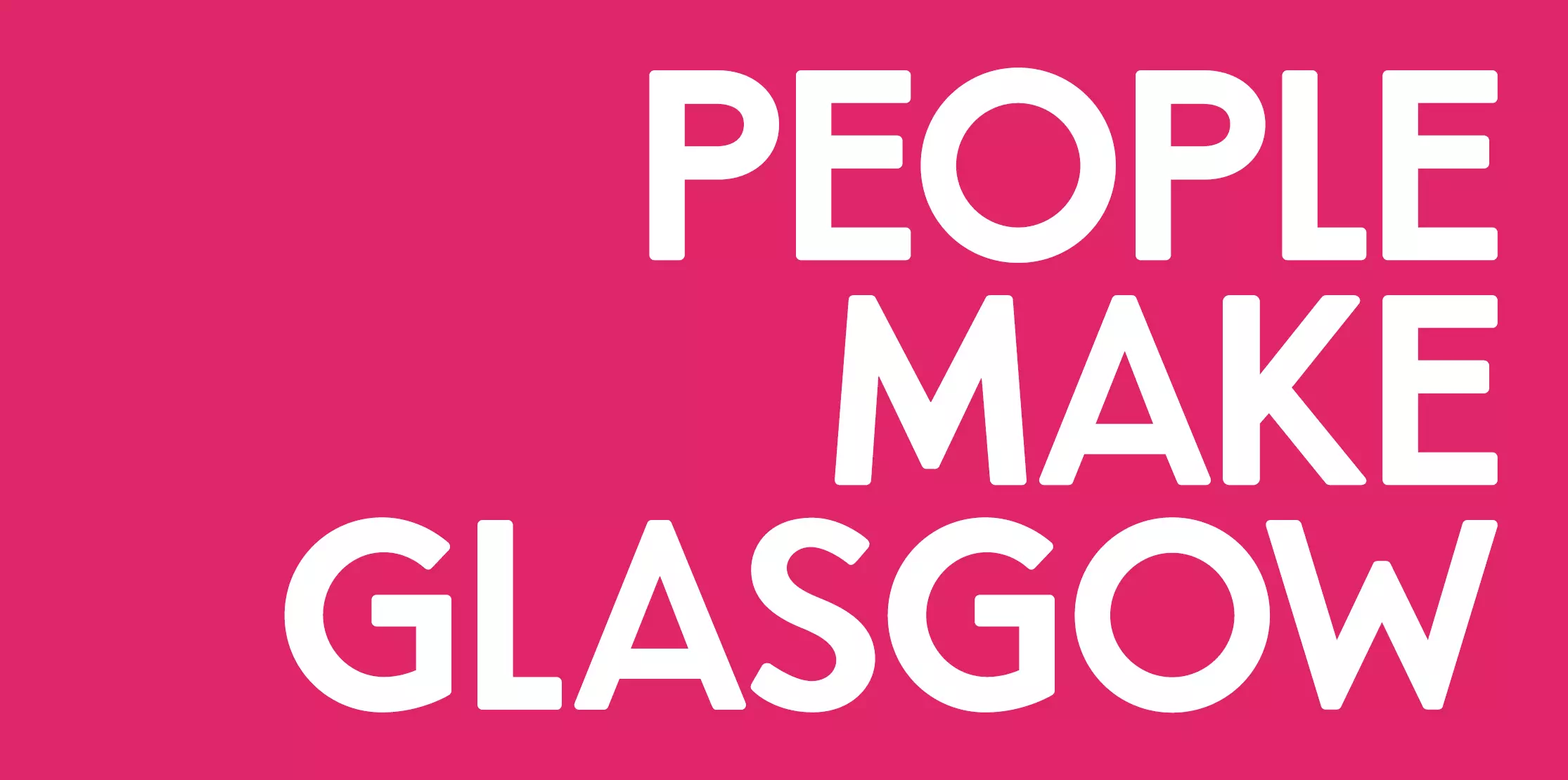 People Make Glasgow brand logo