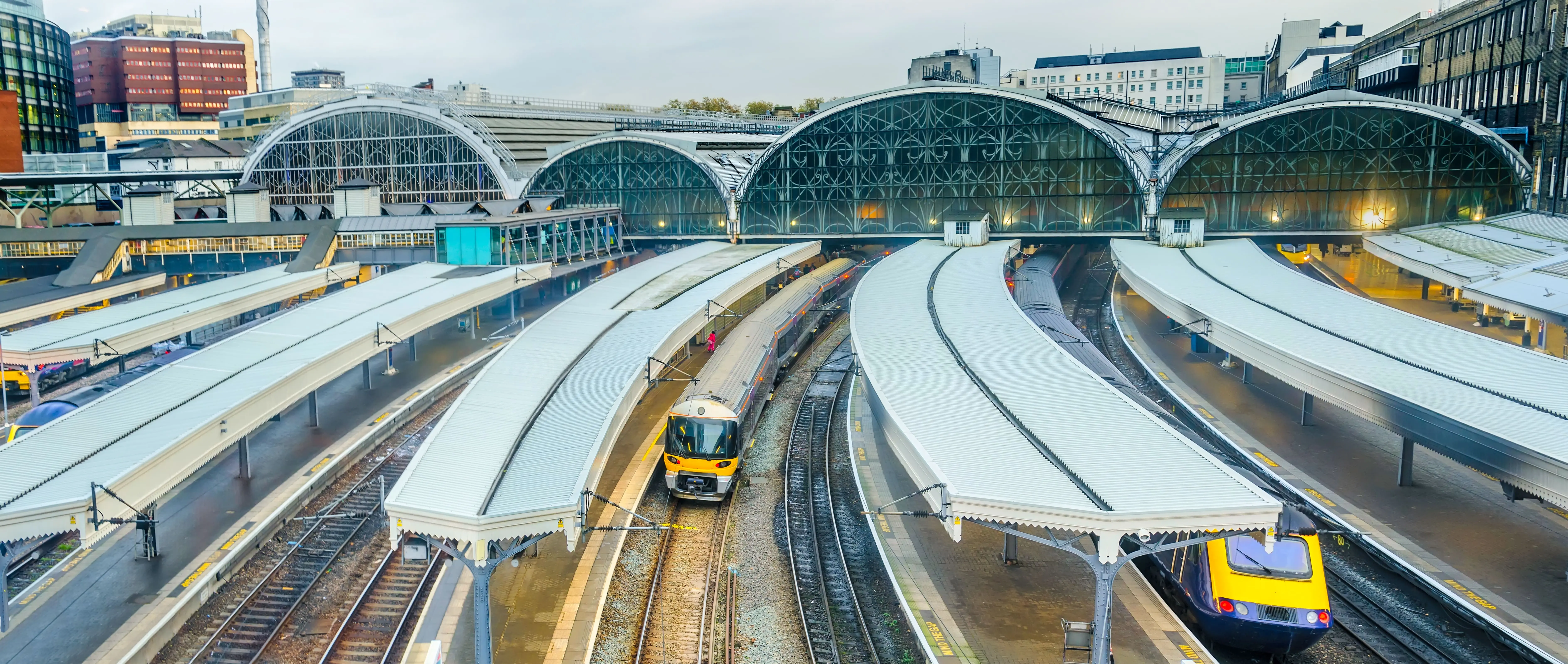 Films About Trains: Trains leaving Paddington Station.