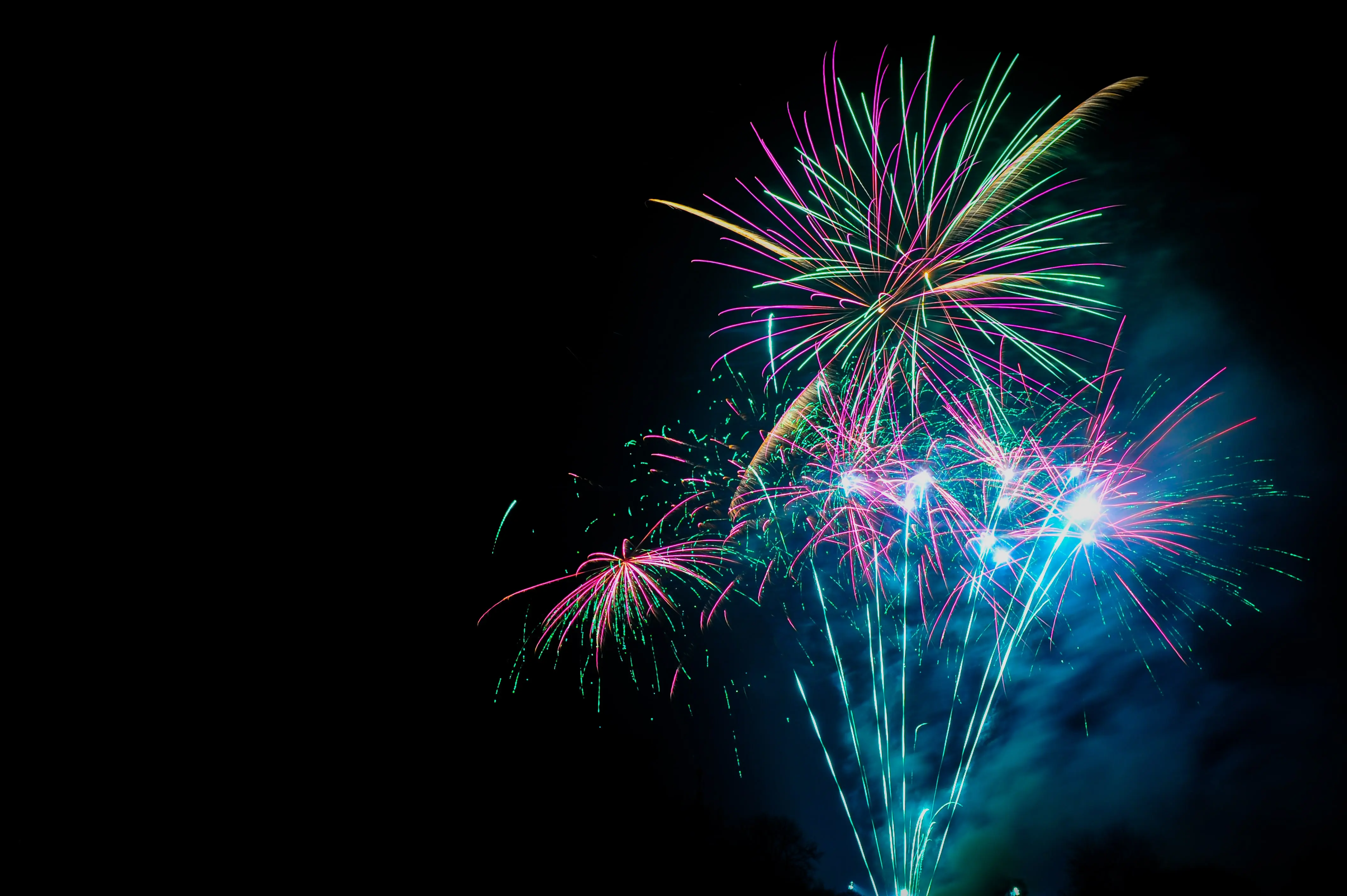 Bonfire night in Glasgow.