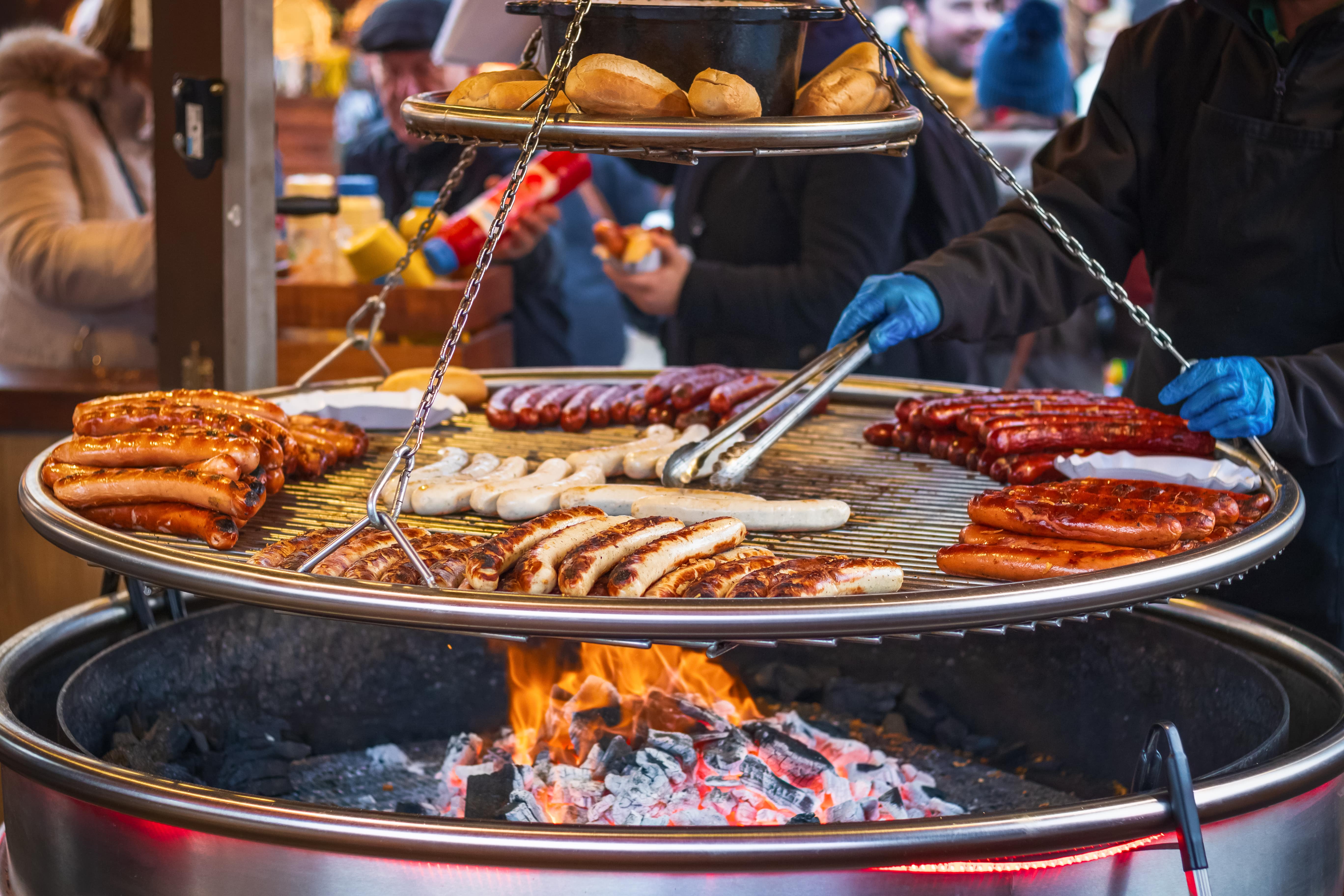 Winter Wonderland Flame-Grilled Bratwurst